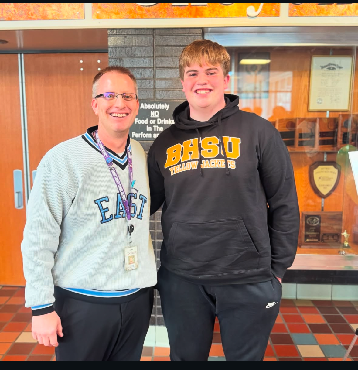 East Senior Jesse Kirkbride Signs to Play Football at Black Hills State